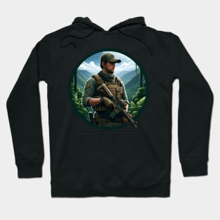 Tactical Man Hoodie